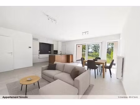 appartement 2 chs avec terrasse et parkings à estaimbourg