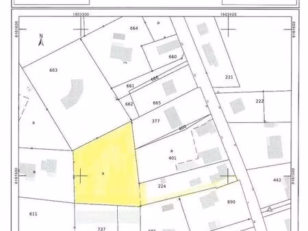 terrain 2000 m² saint-vallier