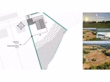 terrain à vendre à rue cochetay 20 dolembreux (vba56892)