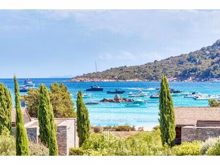 alba - sublime villa avec vue mer et piscine à 80 m de la plage / santa-giulia