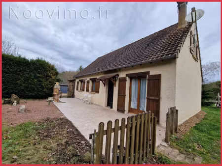 vente 3ch et 1 bureau double garage + étang