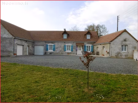 vente maison en campagne 130 m2 . 3 chambres. 3000m2 de terrain