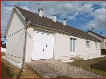 vente pavillon 82 m2 plain-pied 3 ch. garage terrain de 1000 m2