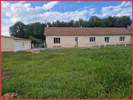 vente longère 2 chambres garages atelier terrain