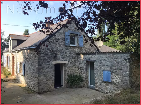 vente belle maison en pierre sur jardin arboré