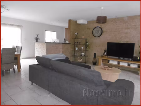 vente pavillon de 90 m2 de 2007. plain-pied 3 ch garage 1300 m2 de terrain