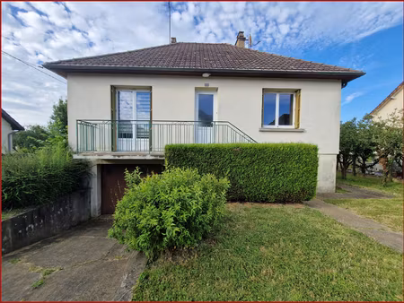 vente pavillon 2ch sous sol jardin rénové et au calme