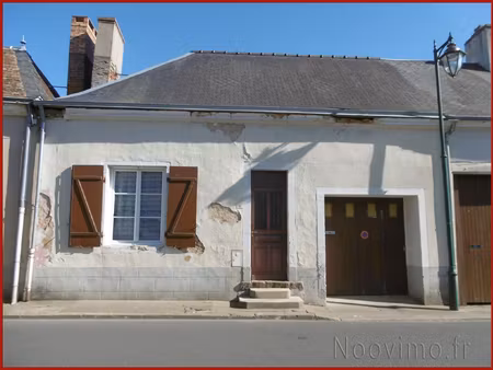 vente maison de bourg 1 ch. plain-pied jardin garage