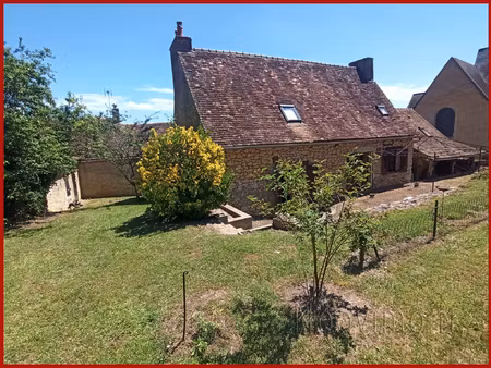 vente maison de village en pierre sur 1360m² de terrain