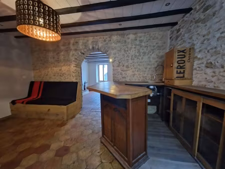 vente a finir de renover  avec terrain et garage