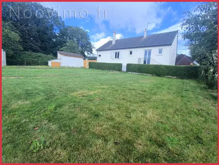 vente plain pied avec garage et terrain