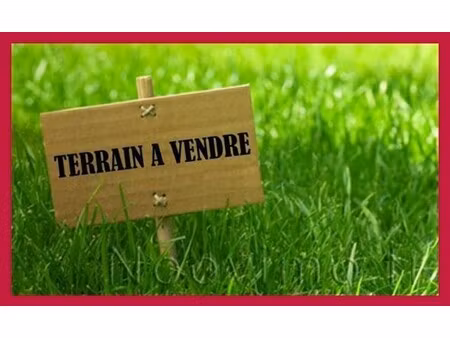 vente terrain constructible à viabiliser