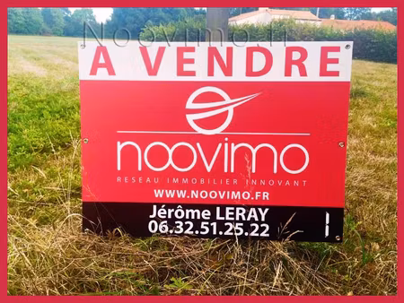 vente terrain non viabilisé de 456m2 en hameau