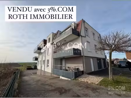 en vente appartement 54 52 m² – 189 000 € |batzendorf