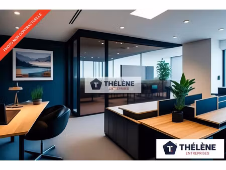 location bureau 190m2 lunel 34400 - 2241 € - surface privée