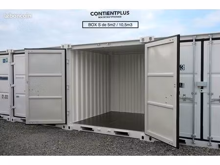 mayenne: location de box de stockage individuels et sécurisés. plusieurs tailles et accès 