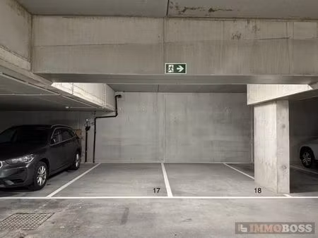 twee ondergrondse autostaanplaatsen te huur in merelbeke