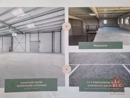 local 112 m2 et parking 149 850 euros à piolenc n7