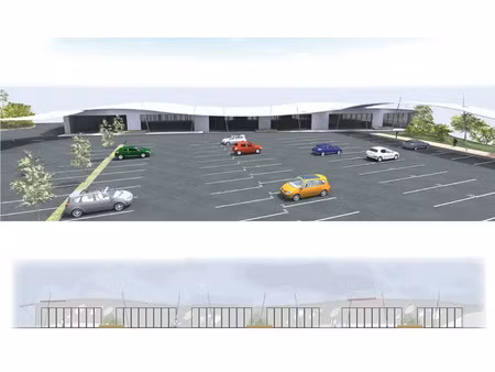 batiment commercial de 250 à 1600 m² de sdp