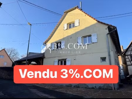 en vente maison 181 m² – 278 100 € |schaffhouse-sur-zorn