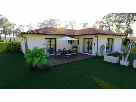 vente maison neuve 4 pièces 100 m² à azur (40140)  351 000 €