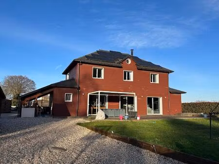 vente maison 9 pièces 169 m² la neuville-du-bosc (27890)