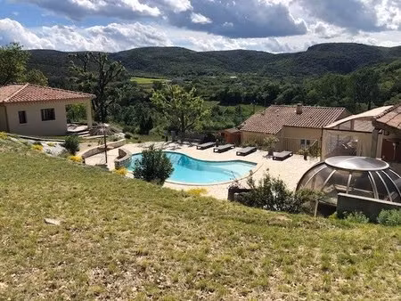 ardèche proximité de la drôme - propriété de 200m² sur 2 700m² de terrain