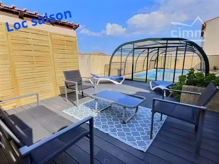 maison de luxe de 100 m2 en location vendres  occitanie