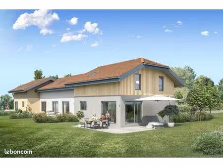 secteur fillinges / frontière suisse – maison avec jardin