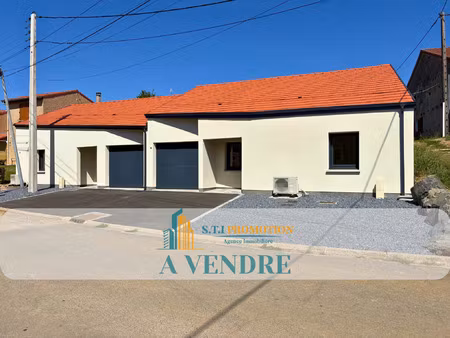 maison neuve plain pied avec terrasse et garage à xivry-circ