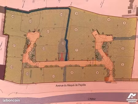 terrain 502 m² bagneres de bigorre