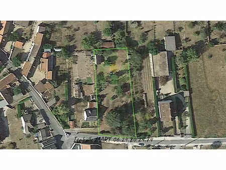 vente terrain 1763 m² à chabris (36210)  51 000 €