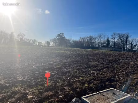 vente terrain 600 m² à espiet (33420)  99 000 €