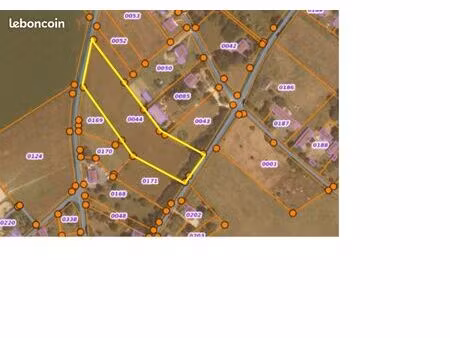 terrain 1800 m² fléré-la-rivière