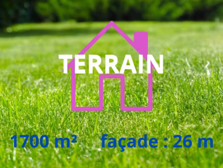 vente terrain 1700 m² frévent (62270)