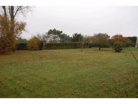 vente terrain 550 m² à la lande-de-fronsac (33240)  80 000 €