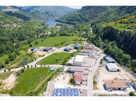 terrain en zone d'activités zae  les prés de l'eyrieux  le cheylard