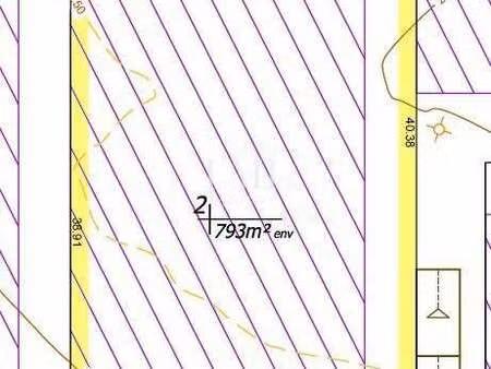 vente terrain à lorient universite - blum (56100) : à vendre / 800m² lorient universite - 