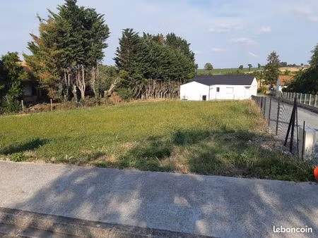 terrain 722 m2 migné-auxances