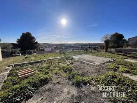 vente terrain 506 m² à puisserguier (34620)  125 000 €