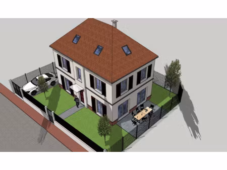 terrain 225m2 permis accepté