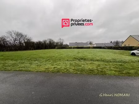 terrain saint julien de vouvantes 1098 m2  terrain viabilisé