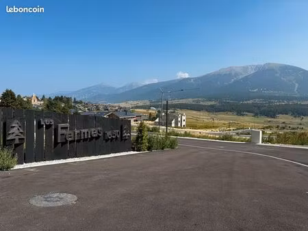 terrains exceptionnels pour chalets de luxe à bolquère pyrénées 2000