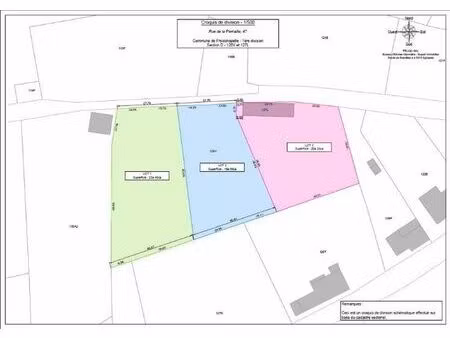 terrains en zone d'habitat