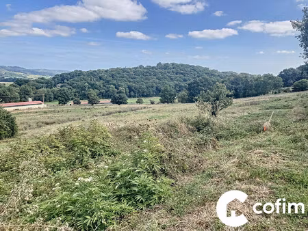 terrain constructible proche garlin avec vue degagee