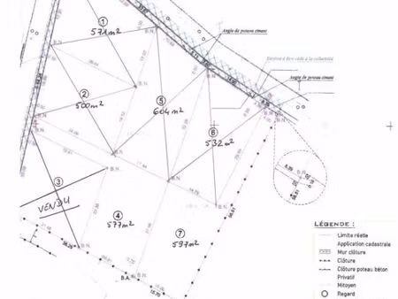 terrain 577 m² houppeville