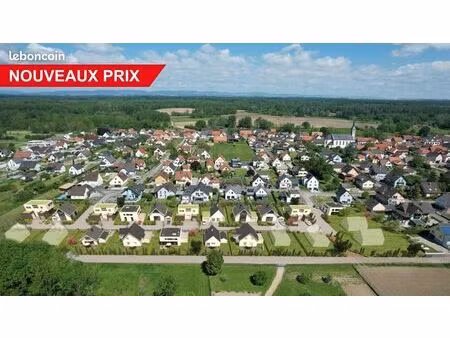 terrain 454 m² leutenheim