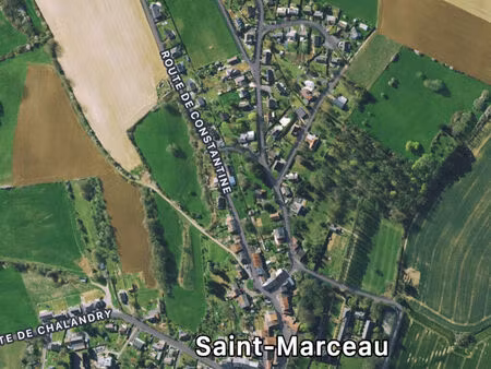 terrain a bâtir de 1271 m2 à saint-marceau