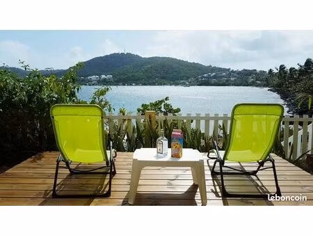 f2 du soleil pieds dans l'eau wifi et terrasse surf