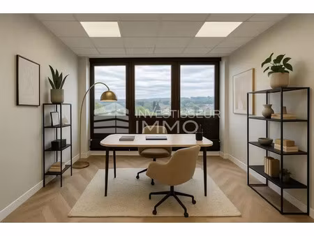 bureau 18 m² à louer - sucy-en-brie (94) - secteur boissy-saint-léger - climatisé & lumine